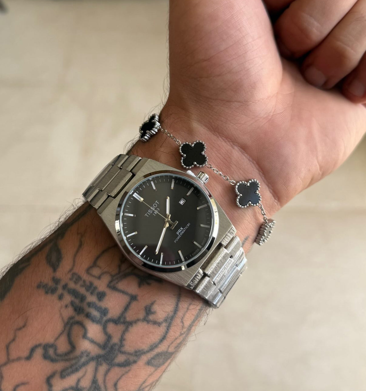 Montre PRX Black + Bracelet