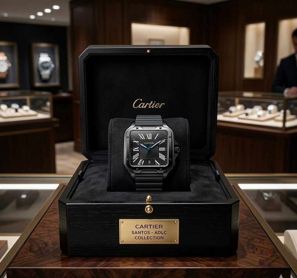 Cartier Watch Full Black