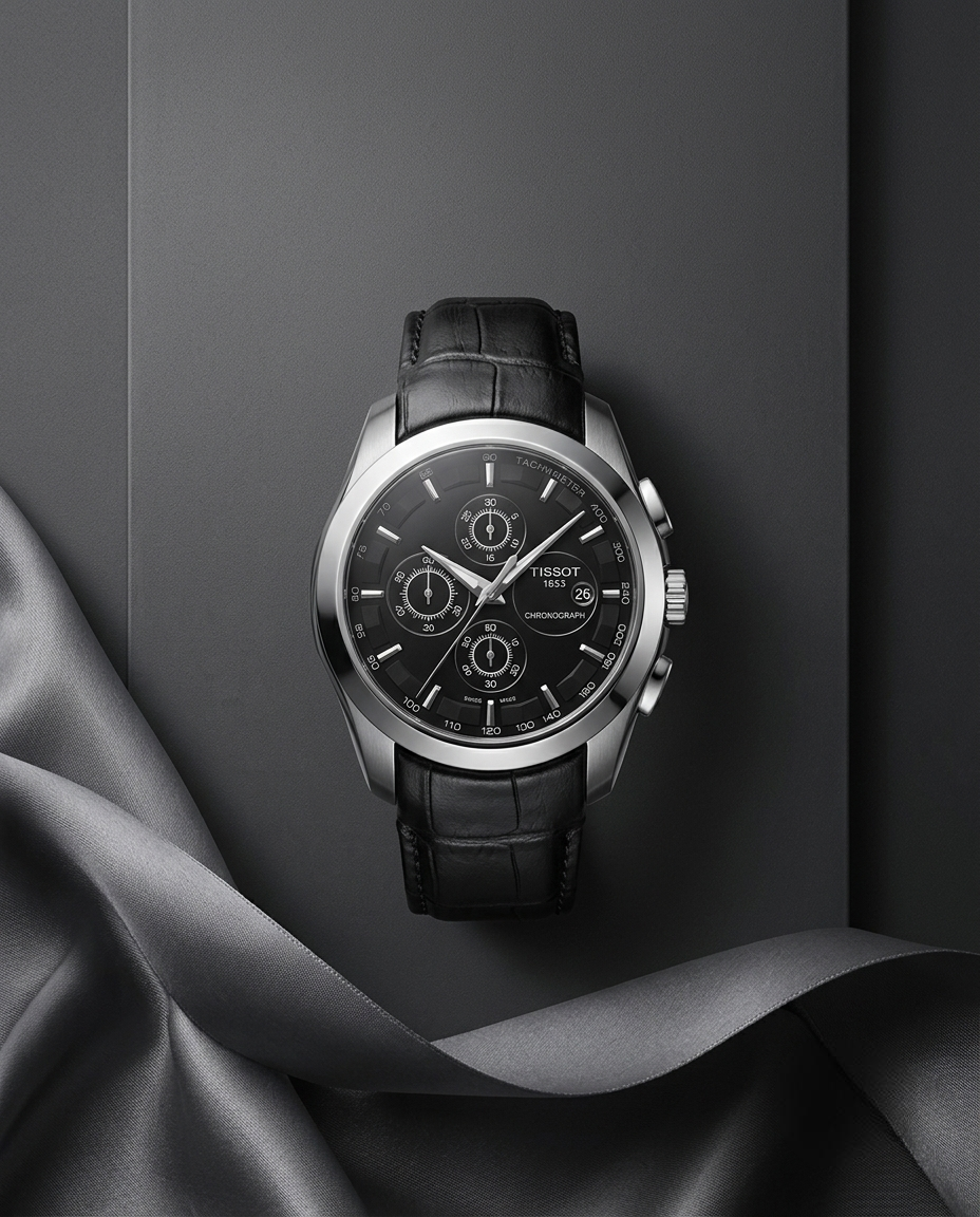 Tissot Couturier Chronograph Automatic Noir