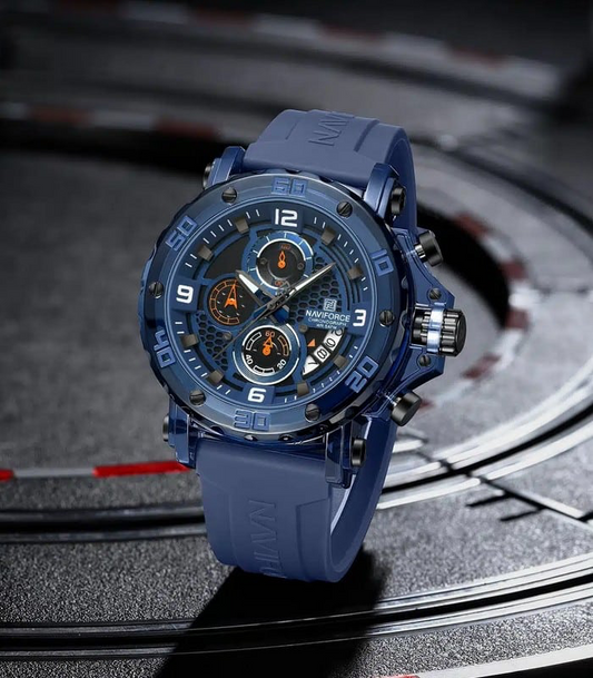Naviforce NF7123 Bleu Montre Pour Homme