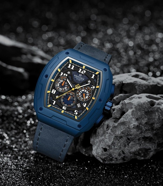 Naviforce NF8053 Bleu Montre pour Homme