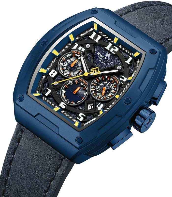 Naviforce NF8053 Bleu Montre pour Homme