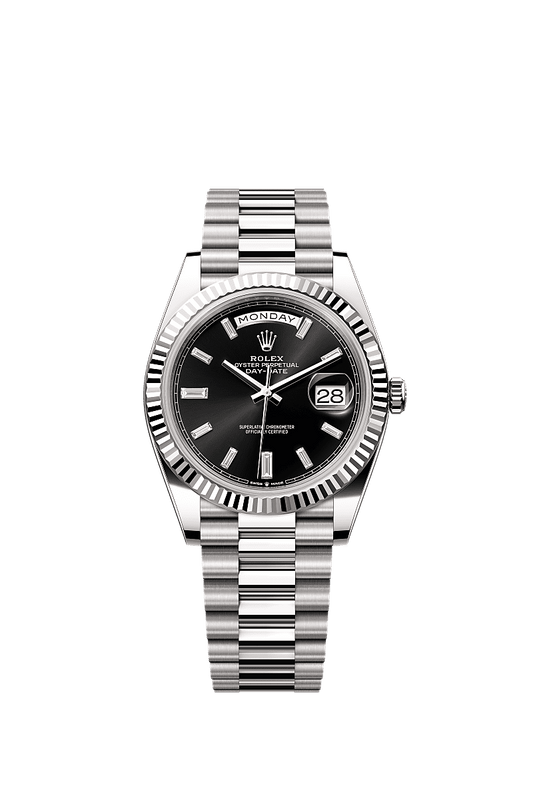 MONTRE DAY-DATE BLACK DIAL