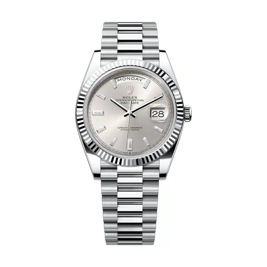 MONTRE DAY-DATE WHITE DIAL