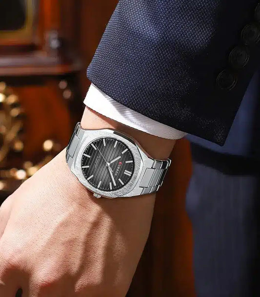 CURREN Montre Homme 8456 Argent