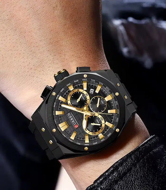 CURREN Montre Homme 8464 Noir
