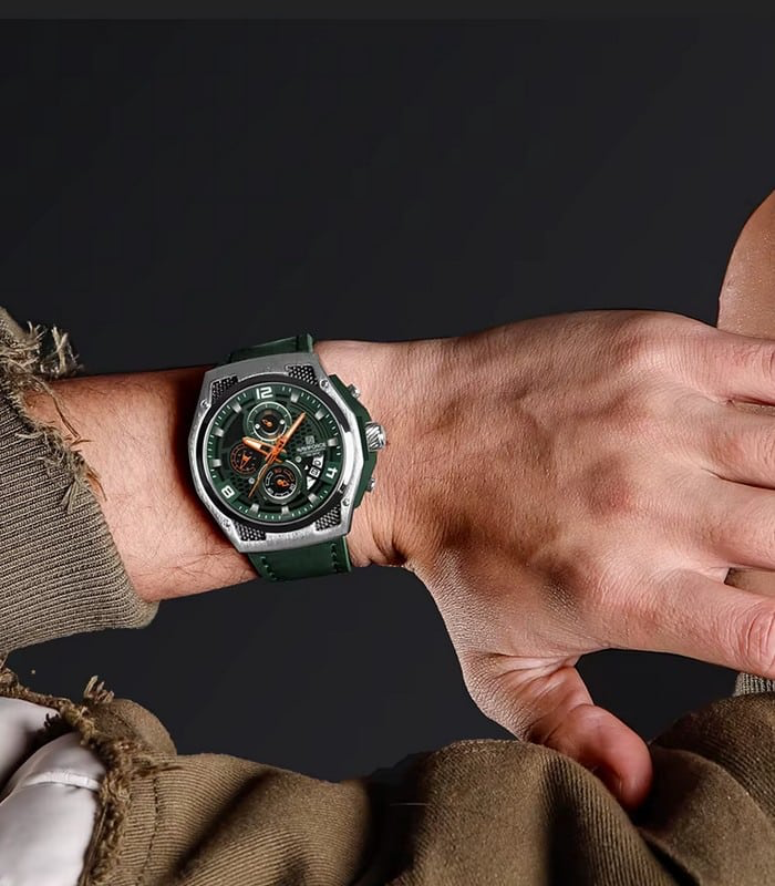 Naviforce NF8051L Vert Montre pour Homme