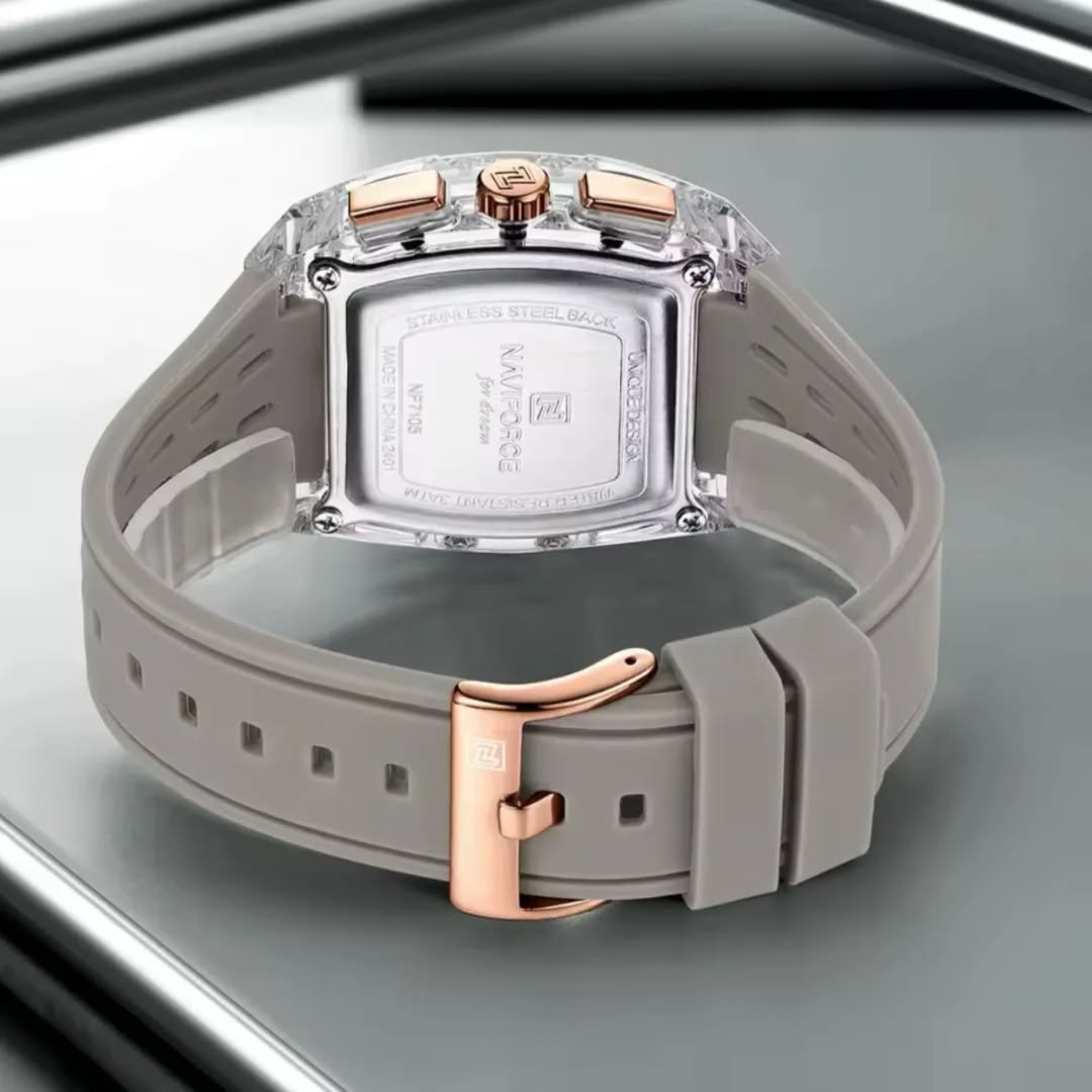 Naviforce NF7105 Gris Montre pour Homme