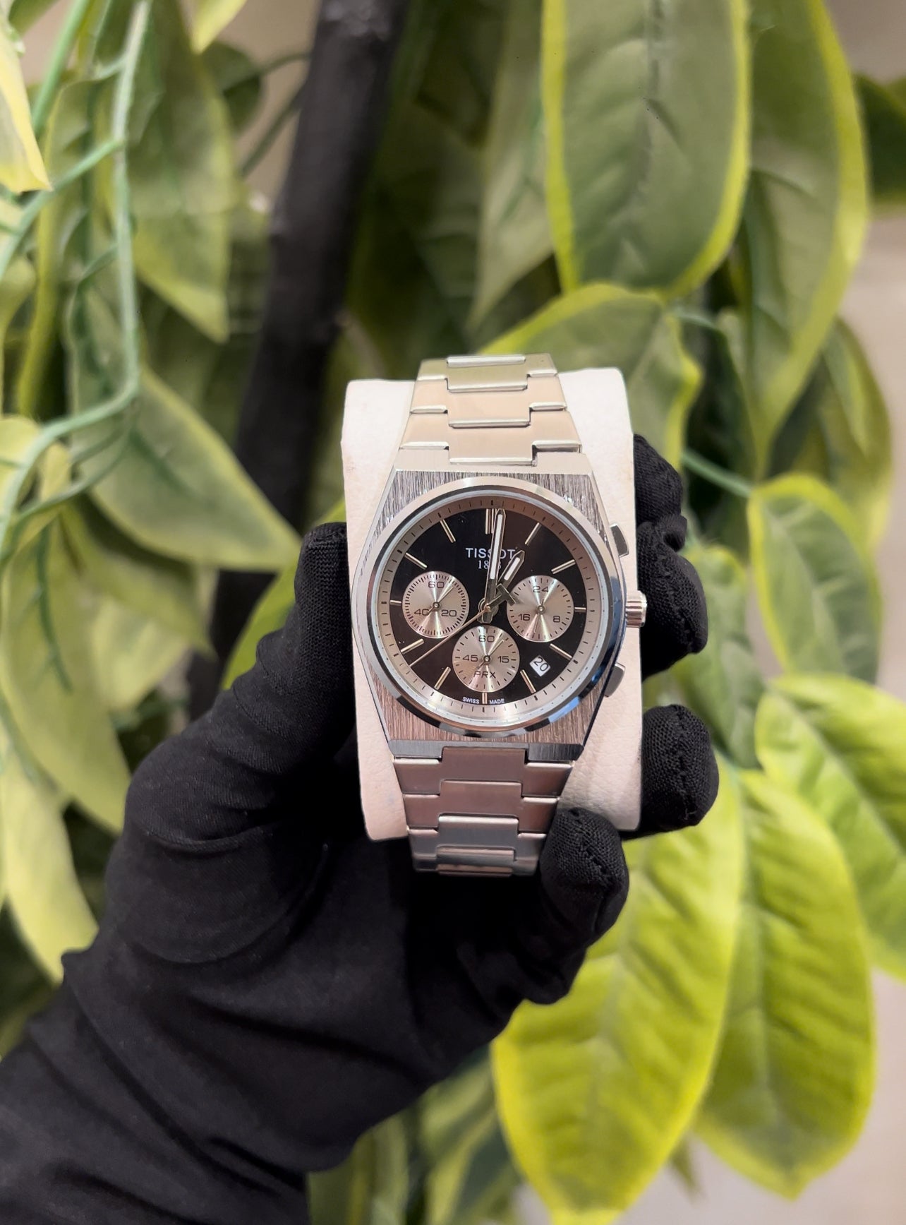 Tissot Prx Chronographe – Fond Noir