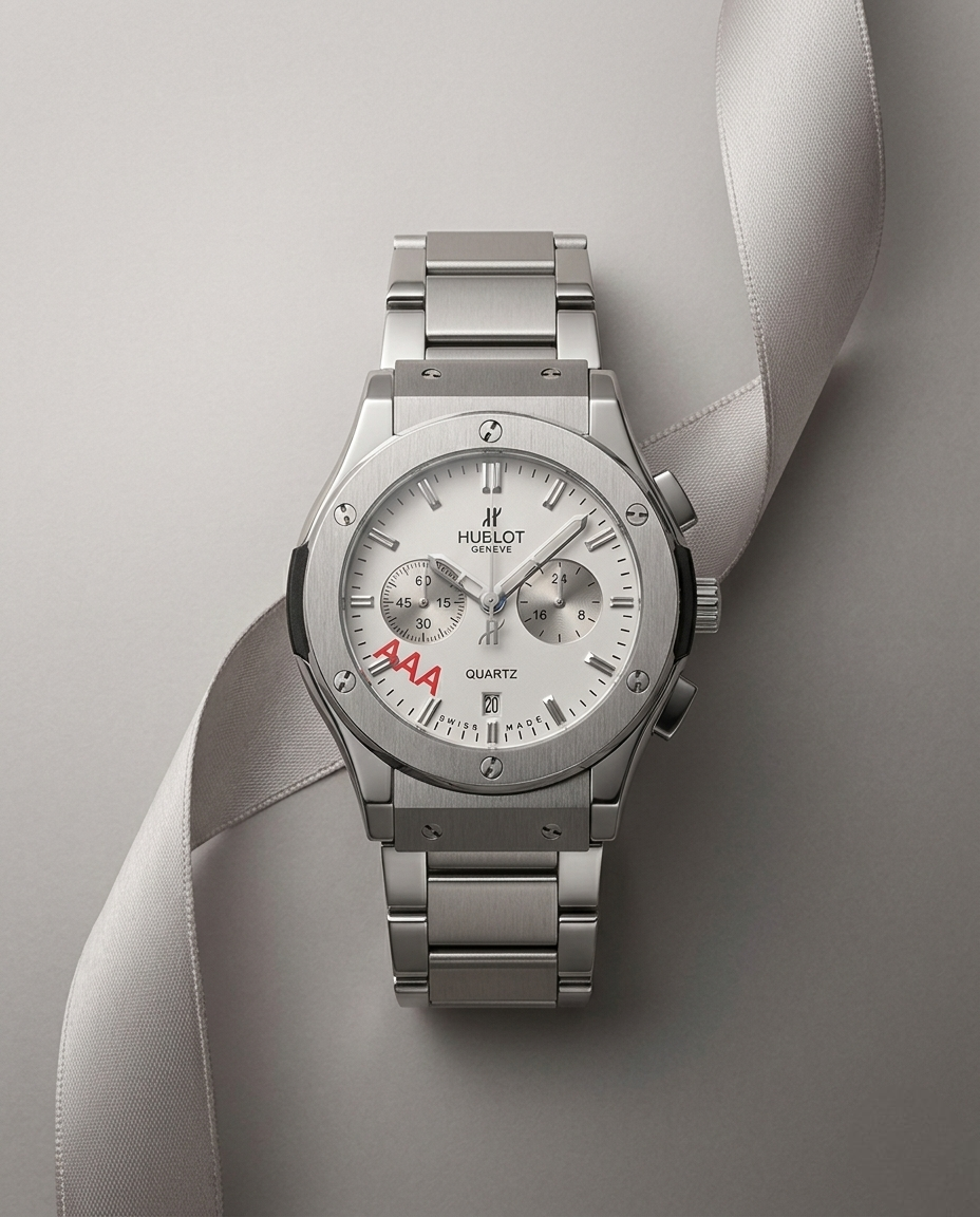 HUBLOT FUSION CHRONOGRAPH 40 MM – CADRAN BLANC