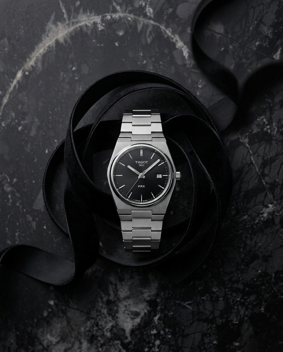Tissot Prx – Fond Noir