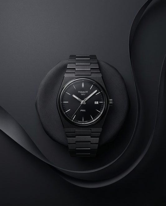 Tissot Prx – Noir Fond Noir