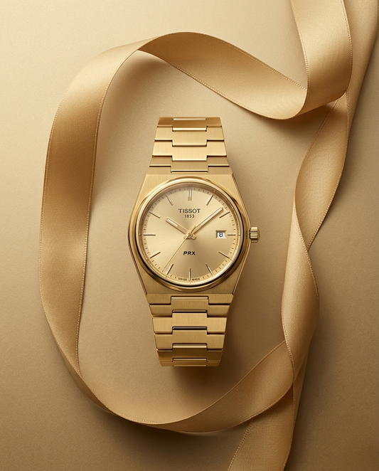 Tissot Prx – Gold & Fond Gold