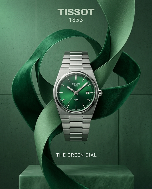 Tissot Prx – Fond Vert