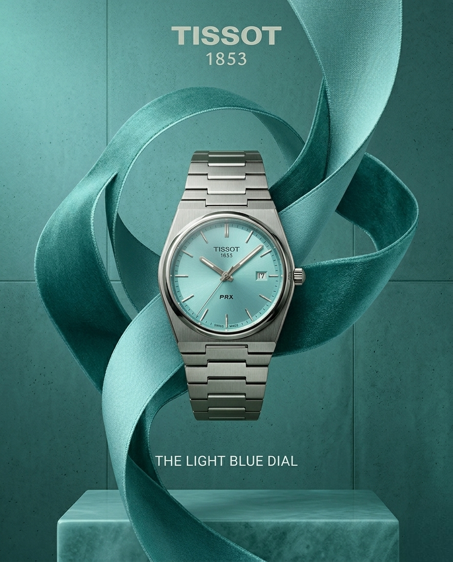 Tissot Prx – Fond Tiffany