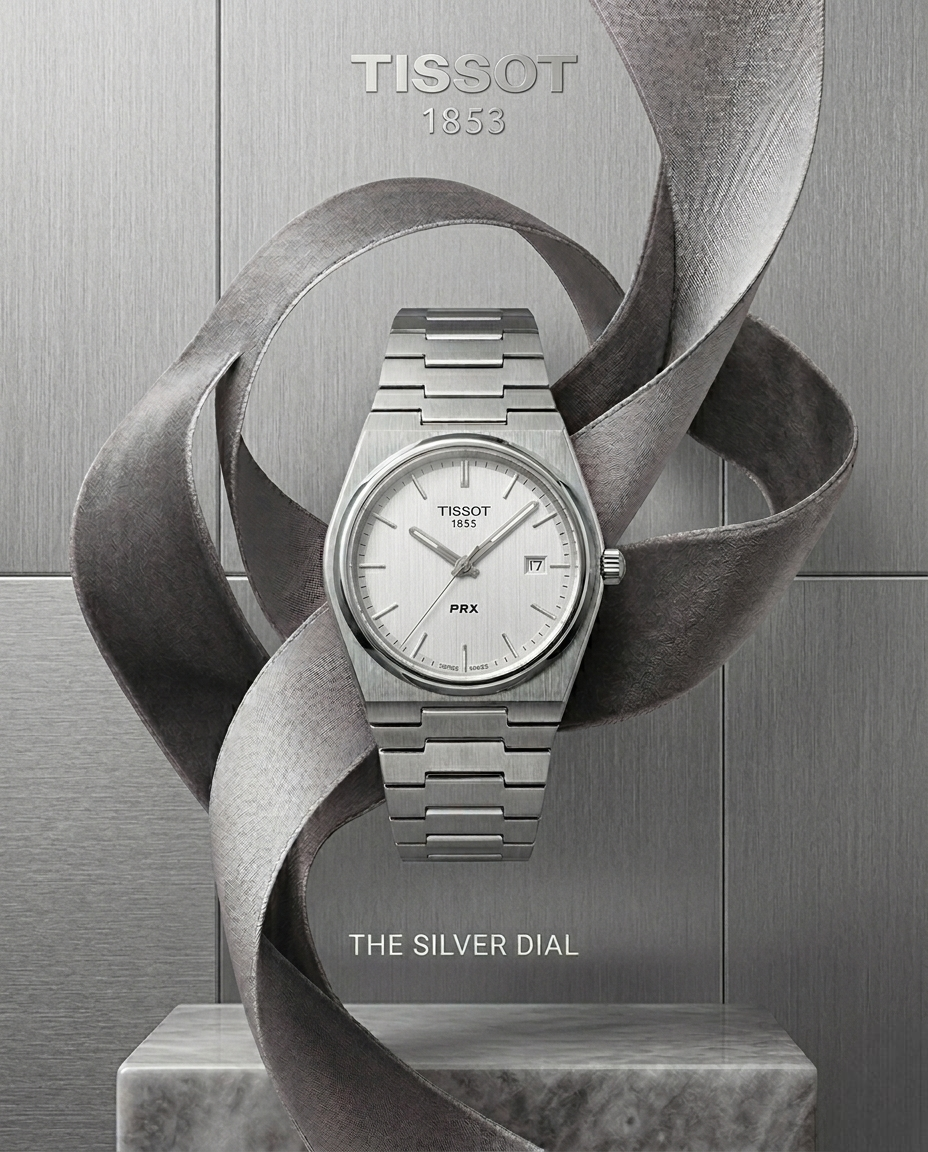 Tissot Prx – Fond Blanc