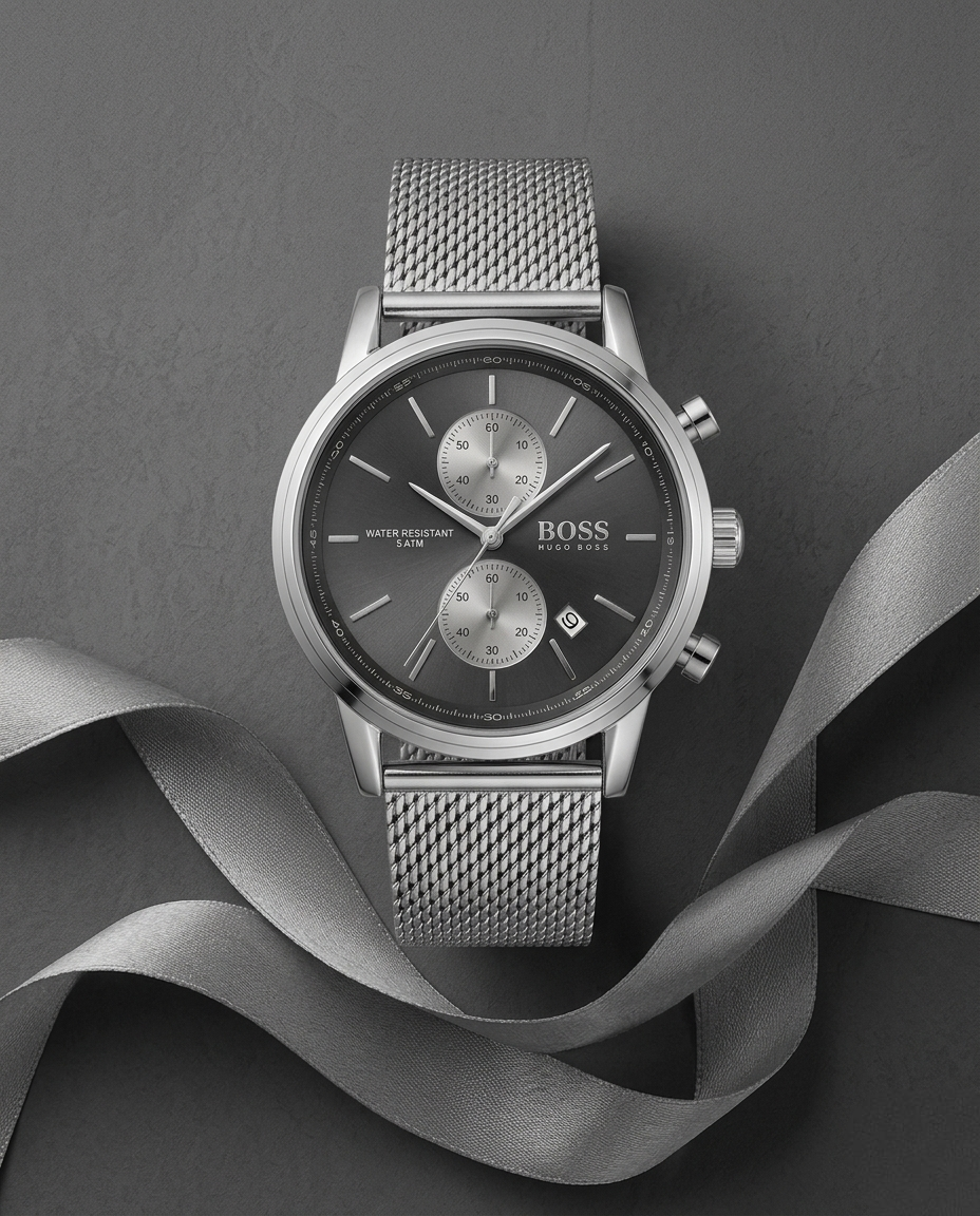 Hugo Boss Chronograph Executive Silver