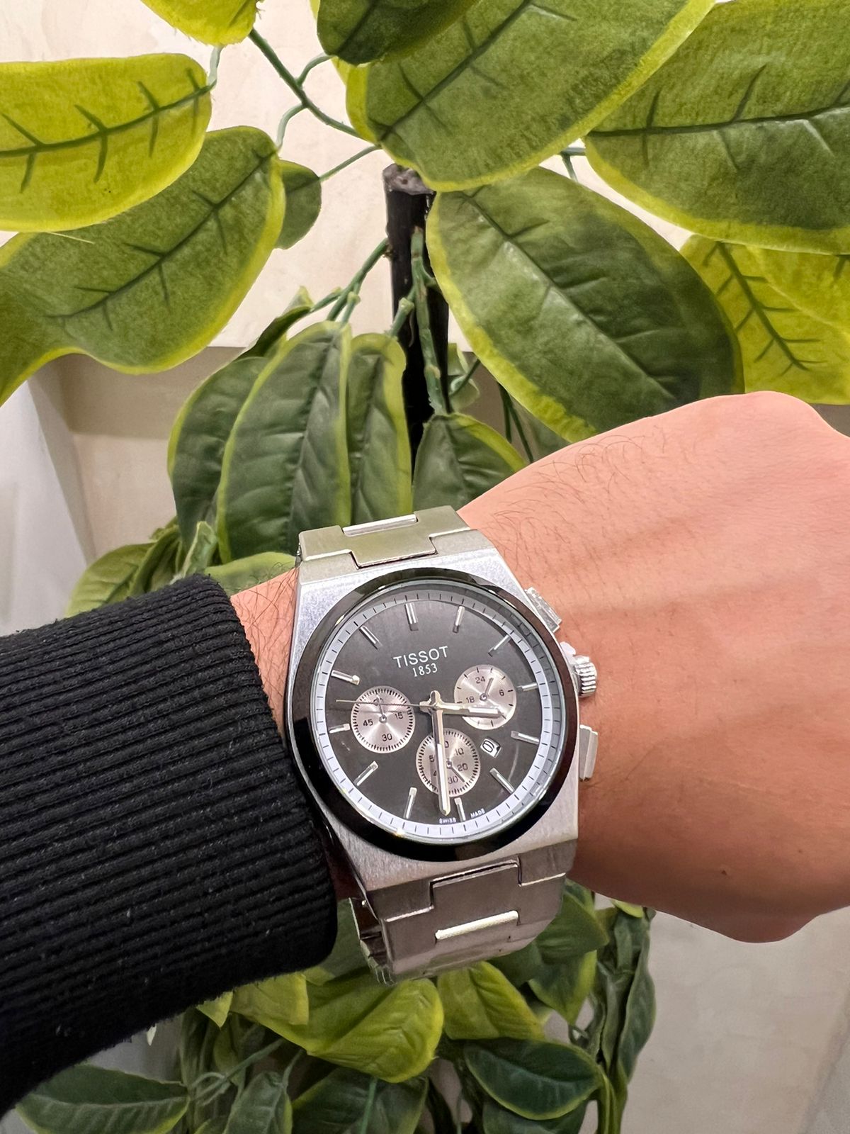 Montre PRX Chronographe Black Dial