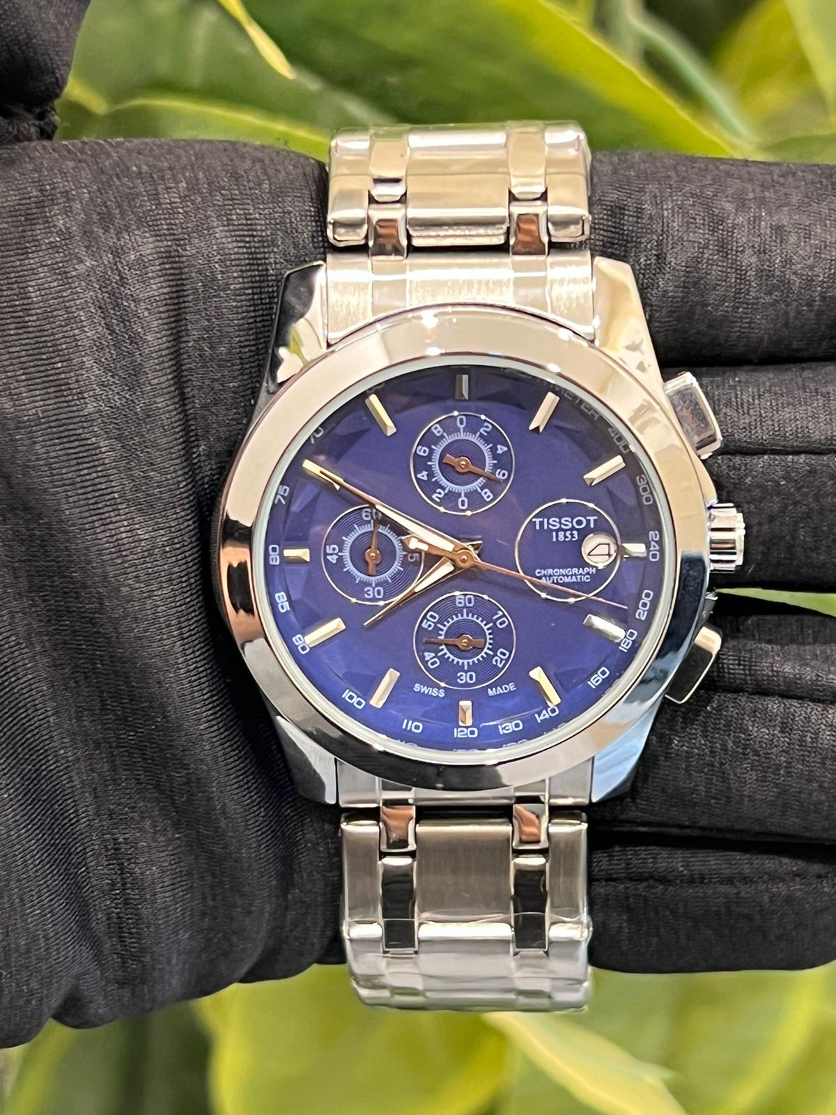 Montre 1853 Couturier - Blue dial