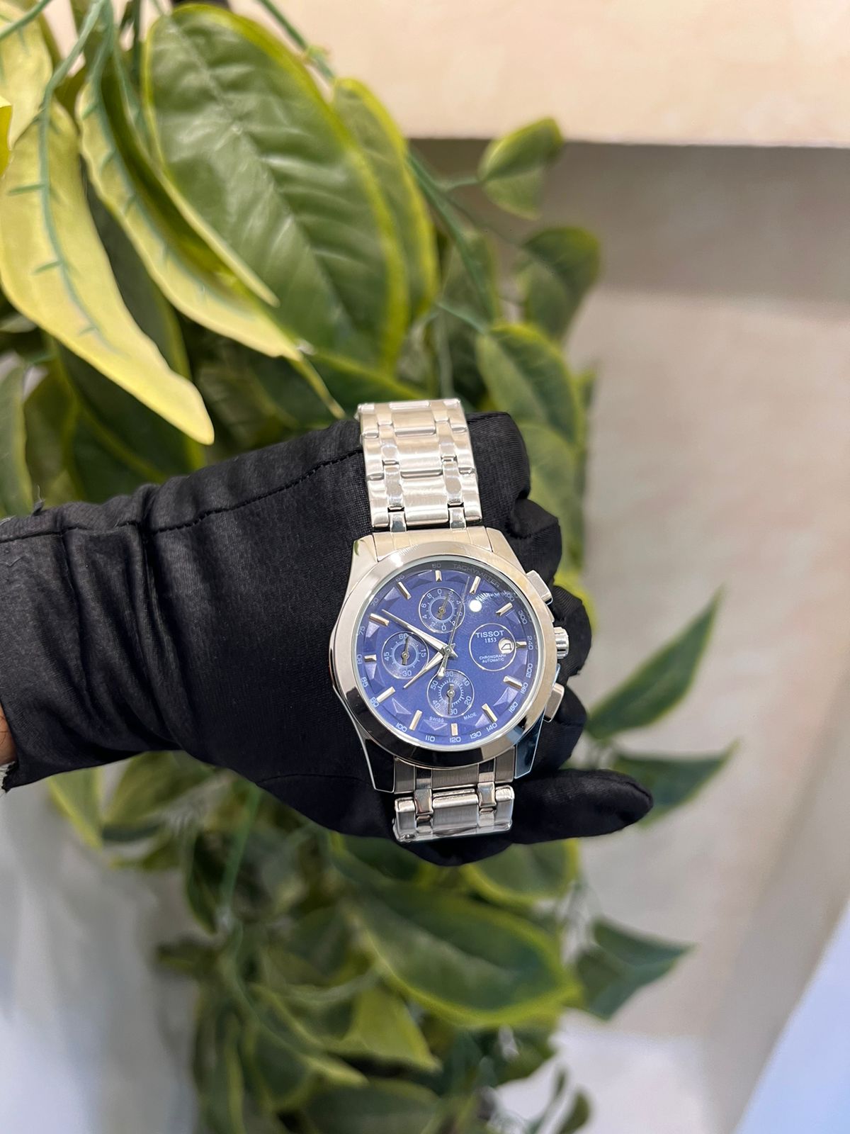 Montre 1853 Couturier - Blue dial