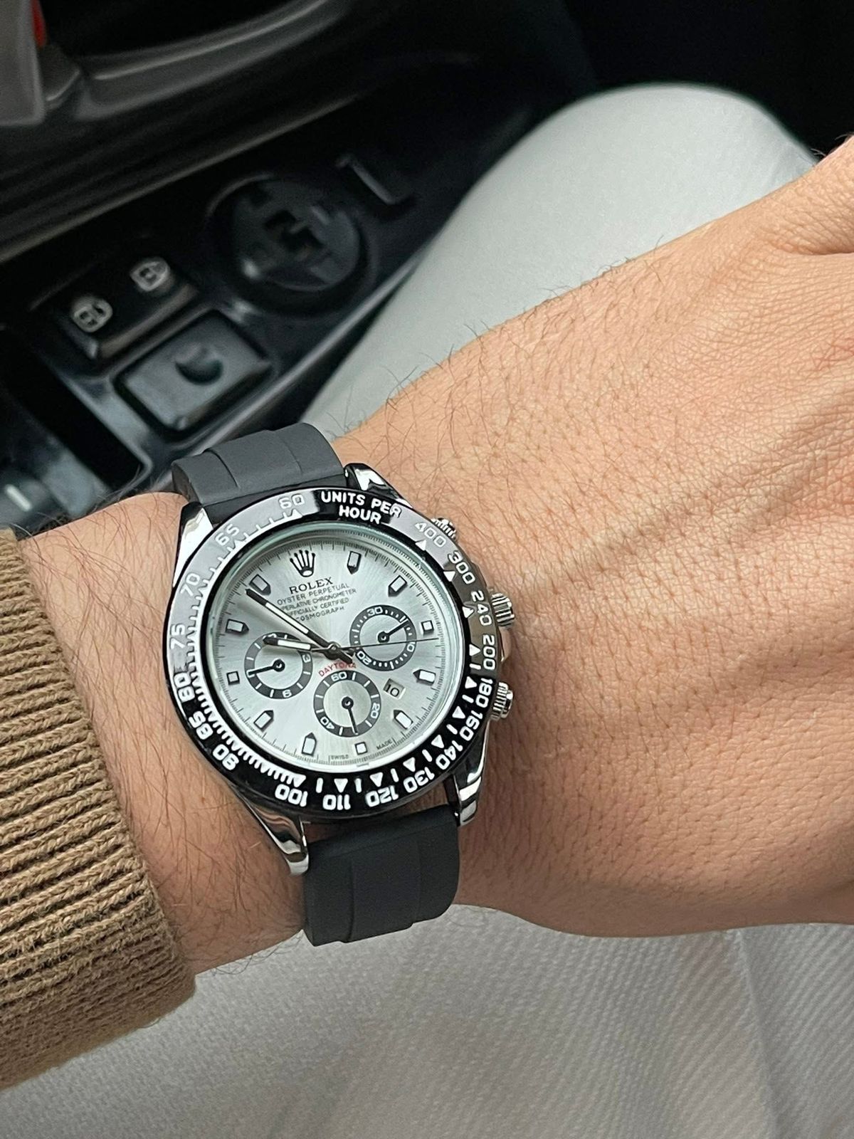 ROLEX DAYTONA 116519LN – OR BLANC 18K & CÉRAMIQUE NOIRE