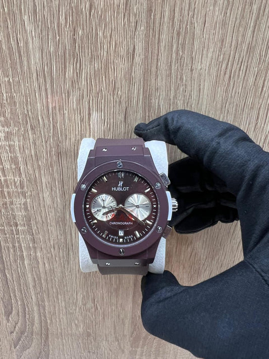 HUBLOT CLASSIC FUSION CHRONOGRAPH 40 MM – FULL BROWN